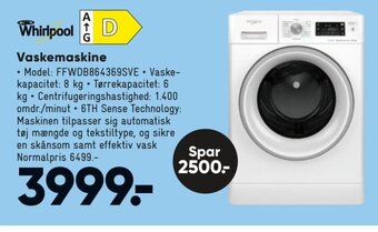 Bilka Vaskemaskine tilbud