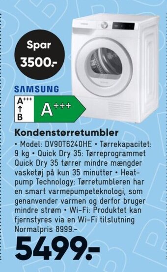 Bilka Kondenstørretumbler tilbud