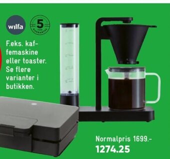 Bilka Kaffemaskine tilbud