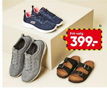 Bilka SKECHERS Sko eller Slippers. tilbud