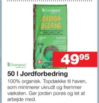 Bauhaus Champost topdress tilbud