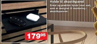 Ukendt akustikpanel