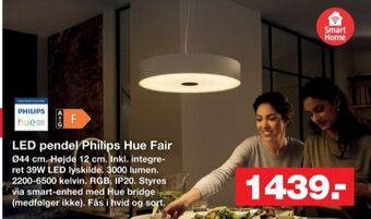 Bauhaus Hue pendel tilbud