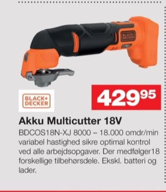 Black&decker multicutter