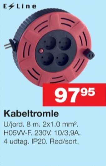 E-line kabeltromle