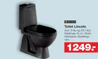 Bauhaus Bath deluxe toilet tilbud