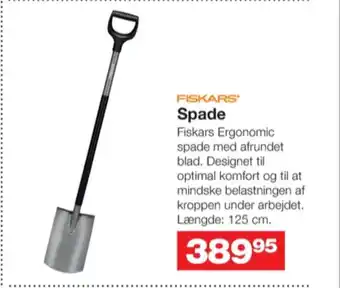 Ergonomic spade