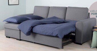 Daells Bolighus Sovesofa m. chaiselong tilbud