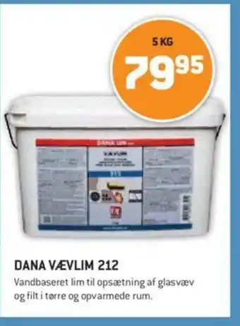 XL-BYG Dana Vævlim 212 tilbud