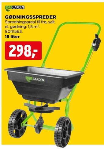 jem & fix Gødningsspreder tilbud