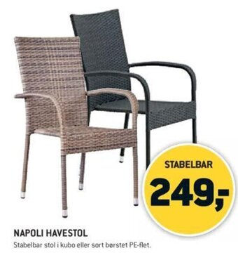XL-BYG Napoli Havestol tilbud
