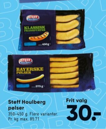 Bilka Steff houlberg frankfurter tilbud