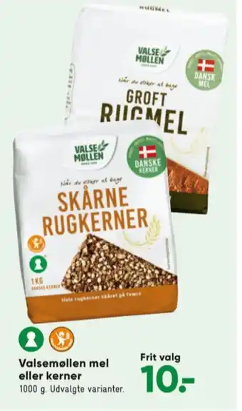 Bilka Valsemøllen rugkerner tilbud