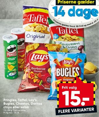 Bilka Pringles chips tilbud