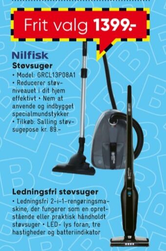 Nilfisk støvsuger
