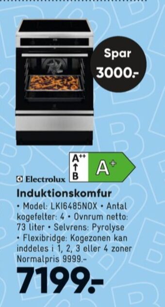 Bilka Electrolux komfur tilbud