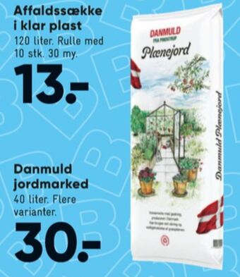 Bilka Danmuld plænedress tilbud