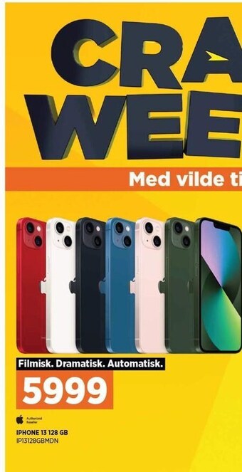 Power Iphone 13 128 gb tilbud