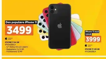 Iphone 11, 64 gb eller iphone 11 128 gb
