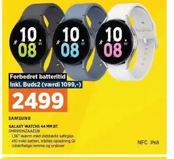 Power Galaxy watch5 44 mm bt tilbud