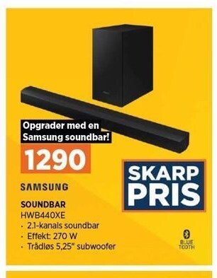 Power Soundbar tilbud