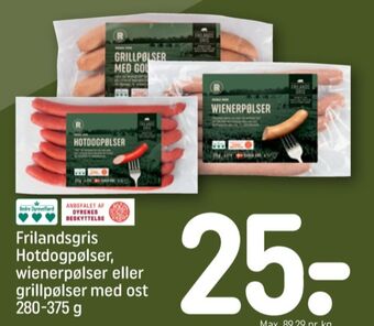 REMA 1000 Rema 1000 hotdogpølser tilbud