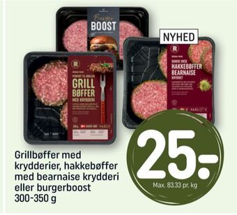 Burger boost hakkebøffer
