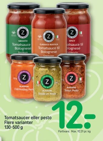 Zelected sauce flydende