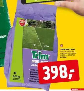 jem & fix Trim mosfjernermiddel tilbud