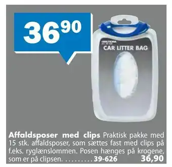 Affaldsposer med clips