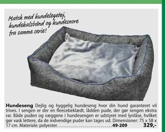 Biltema Hundeseng tilbud