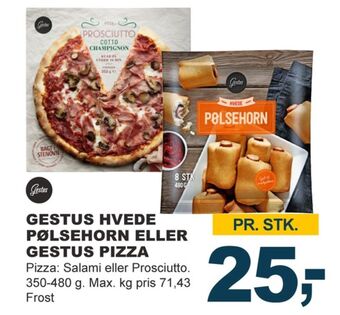 Let-Køb Gestus pizza tilbud