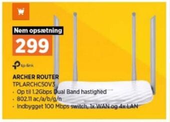 Power Tp-link router tilbud