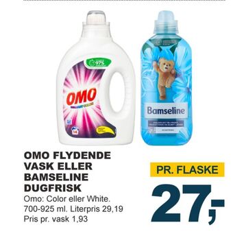 Let-Køb Omo vaskemiddel-flydende tilbud