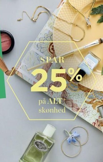 Salling Spar 25 % på alt skønhed tilbud