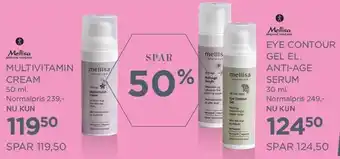 Salling Multivitamin cream eller eye contour gel el. anti-age serum tilbud
