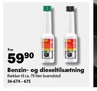 Benzin- og dieseltilsætning