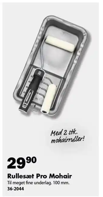 Rullesæt pro mohair