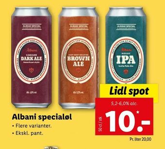 Albani specialøl