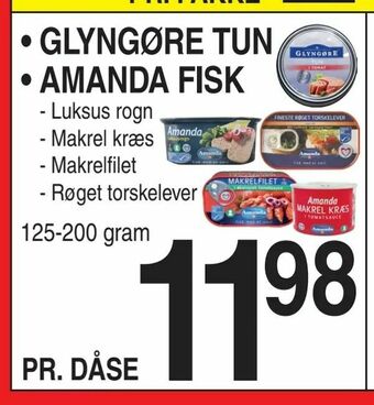 ABC Lavpris glyngøre tun • amanda fisk tilbud