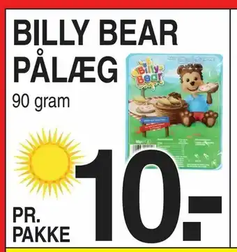 ABC Lavpris Billy bear pålæg tilbud