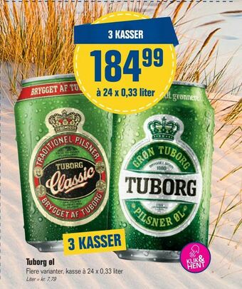 Otto Duborg Tuborg øl tilbud