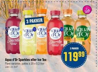 Otto Duborg Aqua d'Or Sparkles eller Ice Tea tilbud