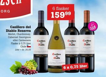 Poetzsch Padborg Casillero del Diablo Reserva tilbud