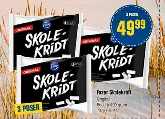 Otto Duborg Fazer Skolekridt tilbud