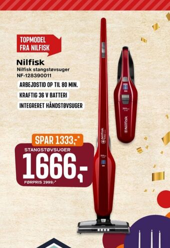 Skousen Nilfisk støvsuger tilbud