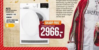 Aeg tørretumbler