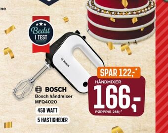 Bosch håndmixer