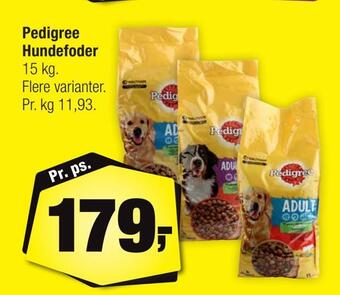 Calle Pedigree hundefoder tilbud