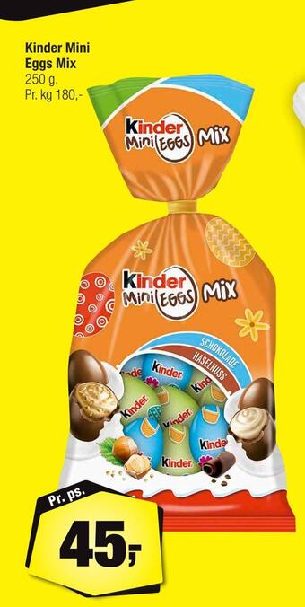 Calle Kinder mini eggs mix tilbud